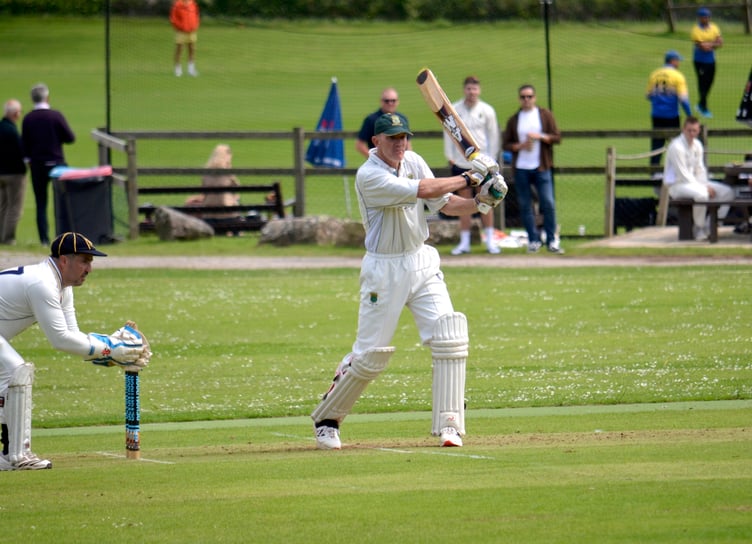 Cornwood 3rd XI batsman Andy Bees, whose lower-order heroics helped his side to a winning total against Tavistock 2nd XI