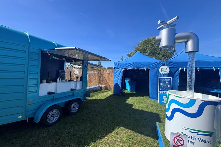 South West Water celebrates World Refill Day on June 16 by offering free water refill facilities at summer events. (Picture: South West Water)