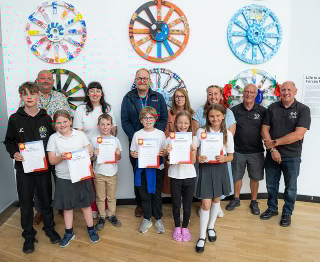 Ermington Primary School wins armed forces art contest