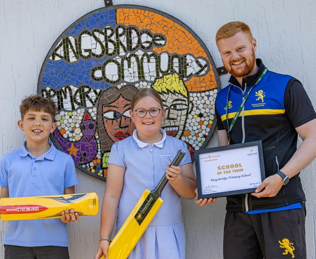 Kingsbridge Primary School named ‘School of the Term’ 