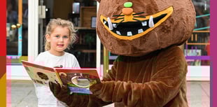 St Luke's Hospice bookshop reopens with Gruffalo visit