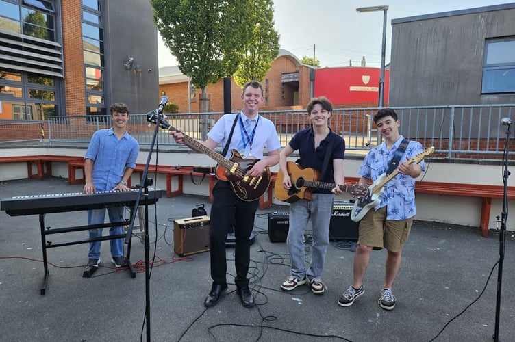 KCC students performing at the launch