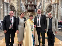 New Bishop of Crediton given warm welcome
