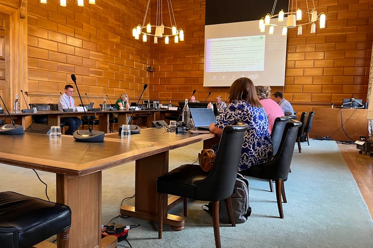 Devon\'s health and wellbeing board (Image courtesy: Bradley Gerrard/LDRS).