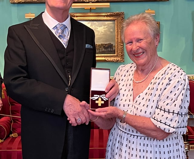 Devon volunteer awarded Order of Mercy
