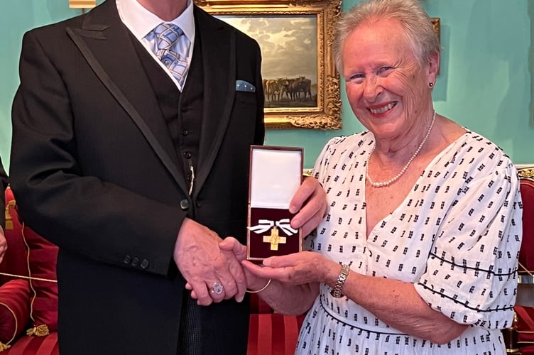 Mrs Rosemary Minshall of the Rowcroft House Foundation, Devon