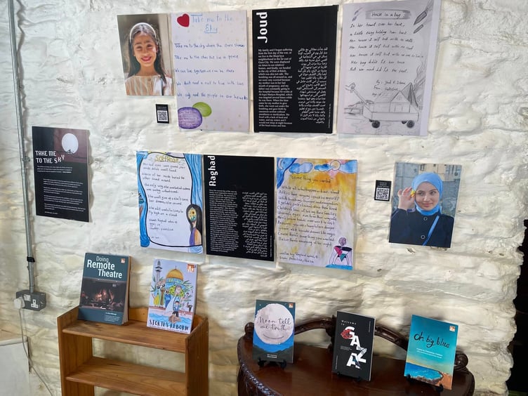 One of the displays