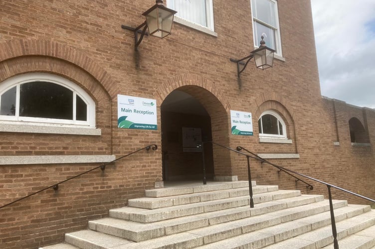 Devon County Council\'s County Hall (Image Daniel Clark)