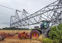 Devon farmers urged to 'look out and look up' for power lines