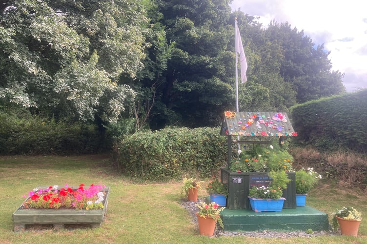 The 'Wool Well' display