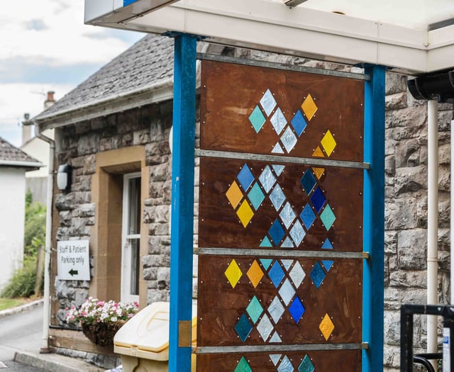 Calming art boosts health centre