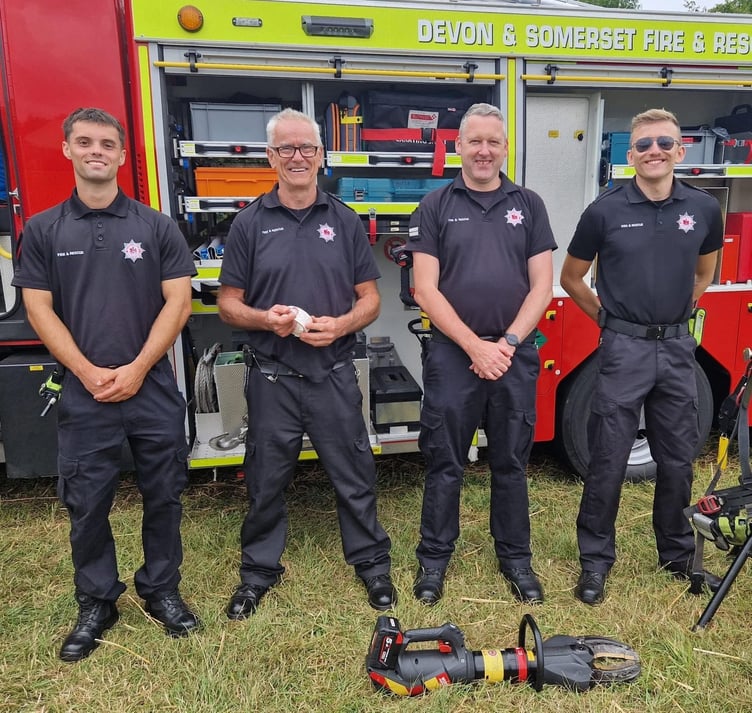 Totnes firefighters