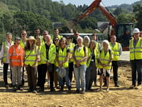Affordable eco-homes project begins in South Hams