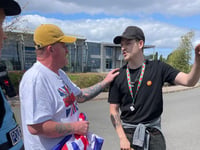 Exeter asylum-seeker protest divides opinion