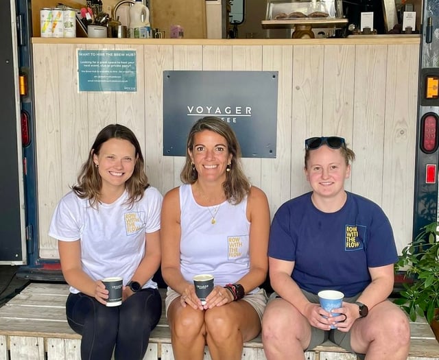 Voyager Coffee champions all-female Atlantic row team
