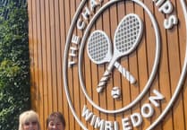 Rollercoaster ride at SW19 for Avon Vale Lawn Tennis Club pair