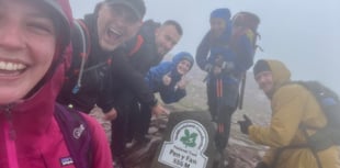 South West Water team raises £1,300 for WaterAid