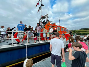 RNLI Salcombe Lifeboats busy week at Salcombe Town Regatta