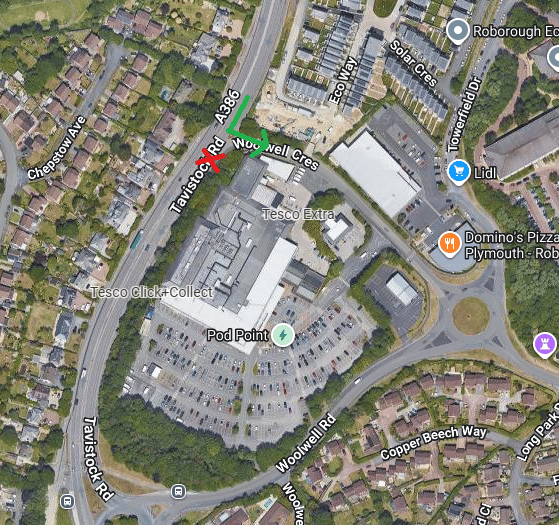 Tavistock Road night closures for surfacing work from September 1