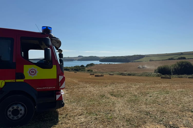 The fire service and police rescued an elderly lady
