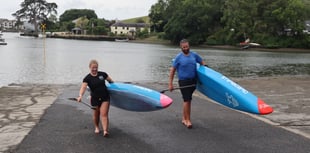 Kingsbridge paddleboarders race to represent Team GB
