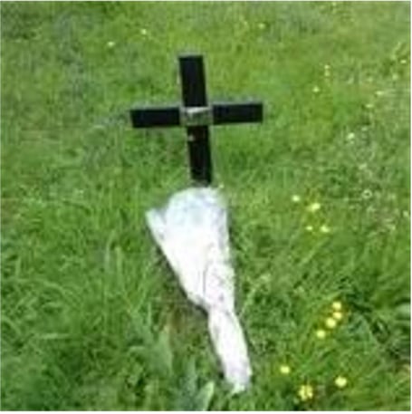 Michael Harrison's stolen cross