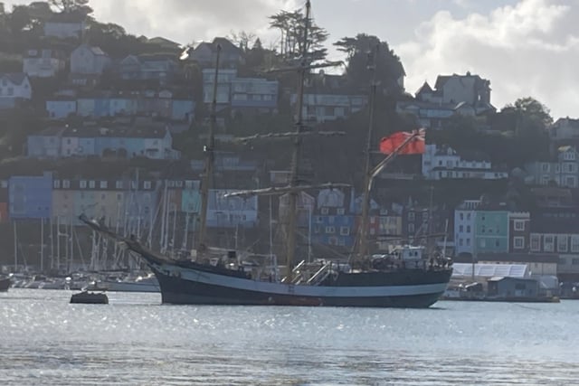 Pelican of London returns to Dartmouth