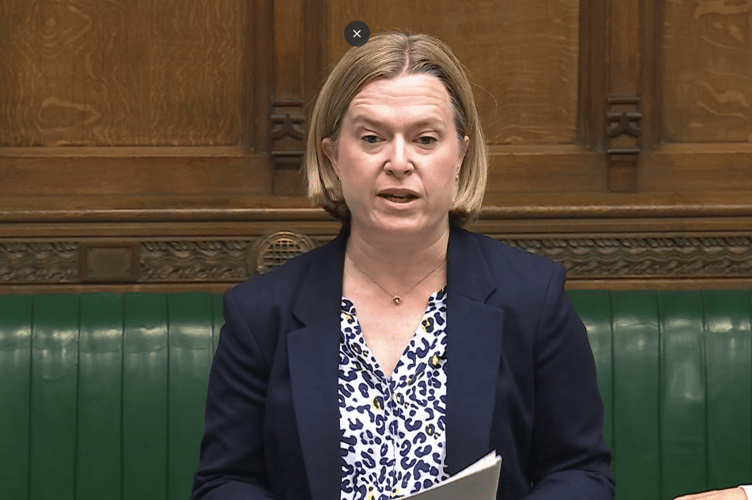 Rebecca Smith MP addresses the Commons