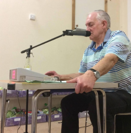 Melvyn calling at the bingo