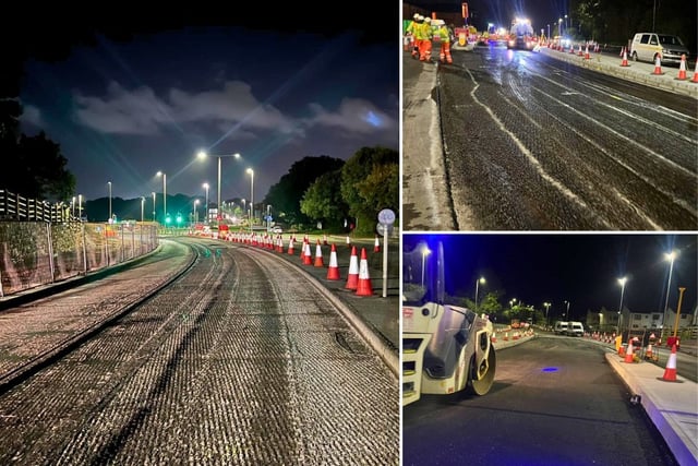 Woolwell to The George roadworks nearing completion 