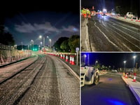 Woolwell to The George roadworks nearing completion 