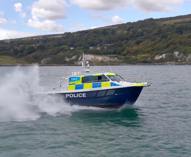 Devon and Cornwall Police launch police boat Neptune