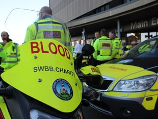 Blood Bikes charity saves NHS £1m
