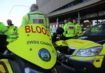 Blood Bikes celebrate 350th NHS call out