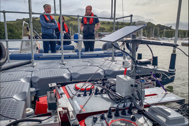 Uncrewed vessel successfully tested on the River Dart