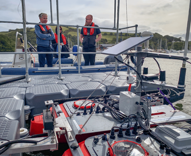 Uncrewed vessel successfully tested on the River Dart