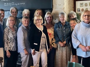 Dartmouth team enjoy an end-of-season lunch