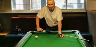 Nigel Sharp's pool fundraiser for Prostate Cancer UK
