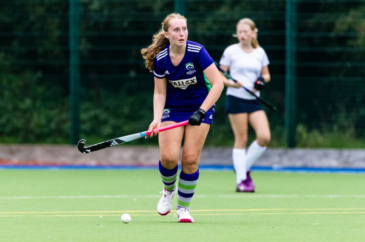Emmy Buckman who was named Player of the Match in Ashmoor Women's match at Okehampton