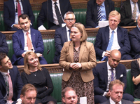 MP Rebecca Smith confronts PM over high business rates