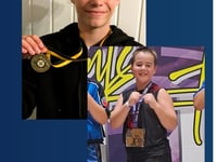Lilly and Reggy bring gold medals to Ivybridge Community College