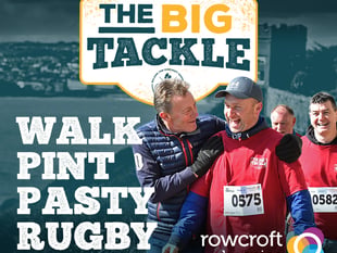 Sign up for Rowcroft Hospice's Big Tackle walk 2026