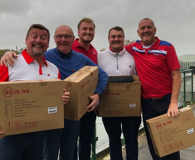 Awesome foursome win big with staggering score