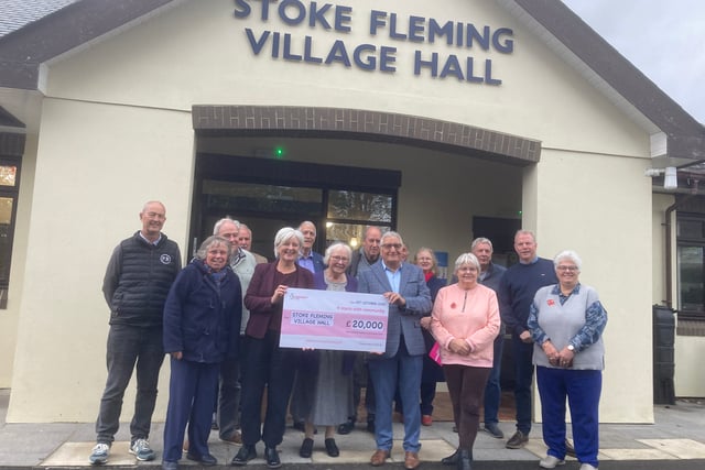 Stoke Fleming Village Hall receives £20k for solar panels