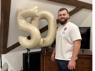 Cornishman caps his magical milestone with England try