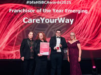 CareYourWay wins emerging franchisor of the year at BFA Awards