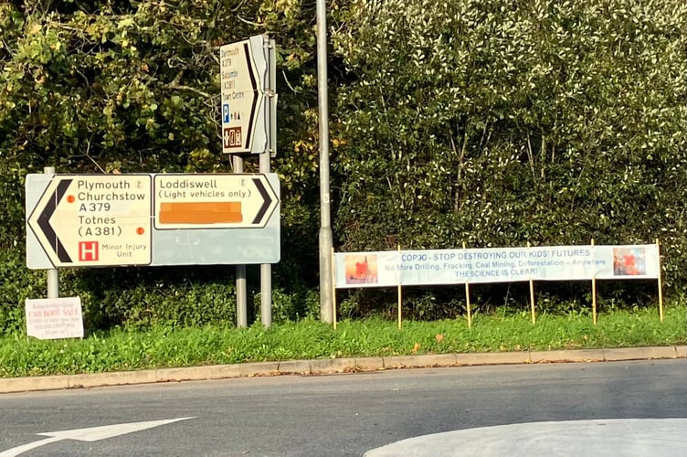 The Kingsbridge Climate Action banner