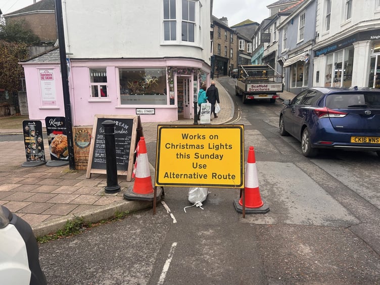 Avoid Fore Street on Sunday