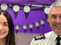 Chief Constable takes the plunge for Luna's Fund