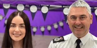 Chief Constable takes the plunge for Luna's Fund